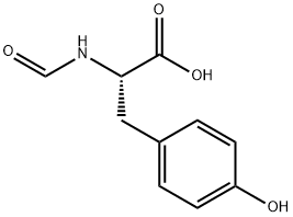 N-FORMYL-L-TYROSINE Structure