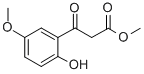 Methyl 3-(2-Hydroxy-5-methoxyphenyl)-3-oxopropanoate Struktur