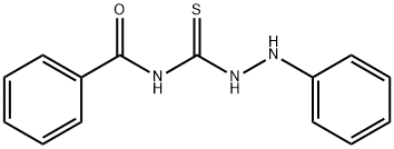 BenzaMide, N-[(2-phenylhydrazino)thioxoMethyl]- Structure