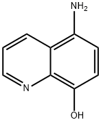 5-アミノキノリン-8-オール 化学構造式