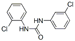 1-(2-chlorophenyl)-3-(3-chlorophenyl)urea Struktur