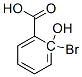2-溴代水杨酸, 1321-05-7, 结构式