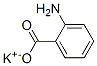 potassium aminobenzoate  Struktur