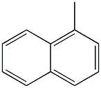 メチルナフタレン(α+β) 化学構造式