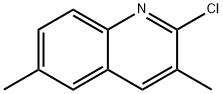 2-CHLORO-3,6-DIMETHYLQUINOLINE Struktur