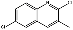 2,6-DICHLORO-3-METHYLQUINOLINE Structure