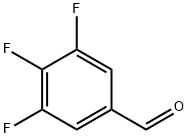 3,4,5-トリフルオロベンズアルデヒド 化学構造式