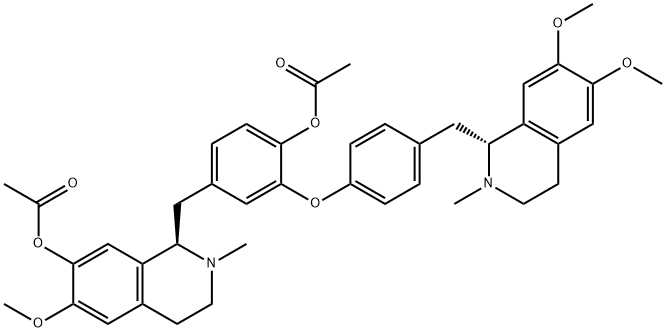 O,O-bisacetyldaurisoline|乙酰蝙蝠葛苏林碱