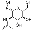 2-ACETAMIDO-2-DEOXY-D-GLUCONHYDROXIMO-1,5-LACTONE Struktur