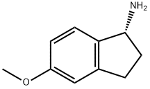 (R)-5-METHOXY-2,3-DIHYDRO-1H-INDEN-1-AMINE Structure