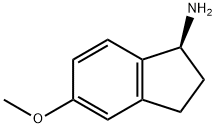 (S)-5-甲氧基-2,3-二氢-1H-茚-1-胺, 132154-15-5, 结构式