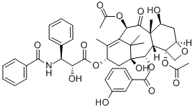 2-M-HYDROXY PACLITAXEL, 132160-31-7, 结构式