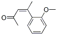 4-(methoxyphenyl)pent-3-en-2-one   Struktur