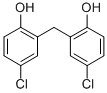 2,2'-METHYLENEBIS(4-CHLOROPHENOL) Struktur
