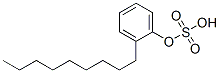 nonylphenyl hydrogen sulphate  Struktur