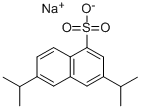 sodium diisopropylnaphthalenesulphonate Struktur