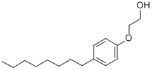 2-(オクチルフェノキシ)エタノール 化学構造式