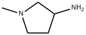 1-メチルピロリジン-3-アミン DIHYDROCHLORIDE 化学構造式
