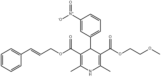 Cilnidipine Structure