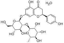 ナリンギン水和物 化学構造式