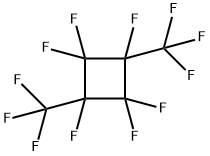 1,1,2,3,3,4-HEXAFLUORO-2,4-BIS(TRIFLUOROMETHYL)CYCLOBUTANE Struktur