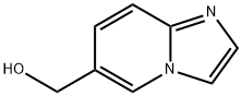 イミダゾ[1,2-A]ピリジン-6-イルメタノール 化学構造式