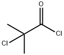 2-クロロ-2-メチルプロパノイルクロリド 化学構造式