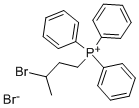 (3-溴丁基)三苯基溴化膦, 132256-97-4, 结构式