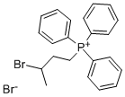 (3-BROMOBUTYL)TRIPHENYLPHOSPHONIUM BROMIDE Structure