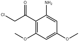 Ethanone,  1-(2-amino-4,6-dimethoxyphenyl)-2-chloro- 化学構造式