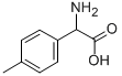 2-アミノ-2-(4-メチルフェニル)酢酸 化学構造式