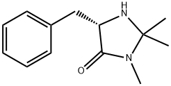 (5S)-2,2,3-三甲基-5-苄基-4-咪唑啉酮, 132278-63-8, 结构式