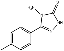4-Amino-5-p-tolyl-4H-[1,2,4]triazole-3-thiol Structure