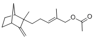 SANTALYL ACETATE Structure