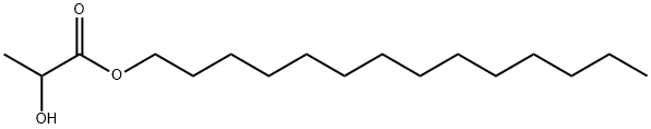 LACTIC ACID TETRADECYL ESTER Struktur