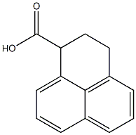(-)-2,3-Dihydro-1H-phenalene-1-carboxylic acid Structure