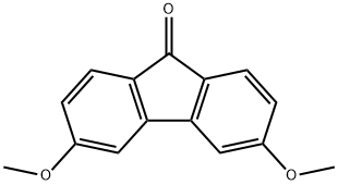 3,6-Dimethoxy-9H-fluoren-9-one Structure
