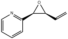 Pyridine, 2-(3-ethenyloxiranyl)-, cis- (9CI) Structure