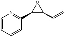 Pyridine, 2-(3-ethenyloxiranyl)-, trans- (9CI) Structure