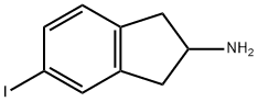5-iodo-2-aminoindan 化学構造式
