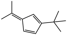 2-(tert-Bytyl)-5-(1-methylethylidene)-1,3-cyclopentadiene Structure