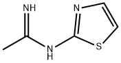 Ethanimidamide,  N-2-thiazolyl- Structure