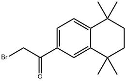 2-溴-1-(5,5,8,8-四氢萘)2-乙酮, 132392-28-0, 结构式