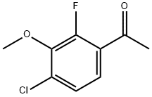 4-Chloro-2-fluoro-3-Methoxyacetophenone, 97%|1-(4-氯-2-氟-3-甲氧基苯基)乙-1-酮