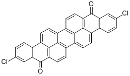 C.I.ピグメントバイオレット31 化学構造式