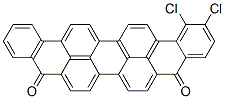 dichloroviolanthrene-5,10-dione Struktur