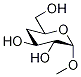 Methyl 4-deoxy-α-D-xylo-hexopyranoside Structure