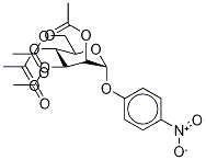 4-Nitrophenyl 2,3,4,6-Tri-O-acetyl-α-D-mannopyranoside Structure