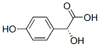 (R)-Hydroxy(4-hydroxyphenyl)acetic acid Struktur