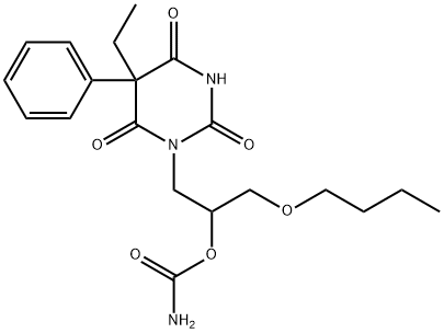 非巴氨酯 结构式